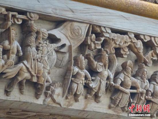 开封朱仙镇建世界最大木牌楼 高约5层楼