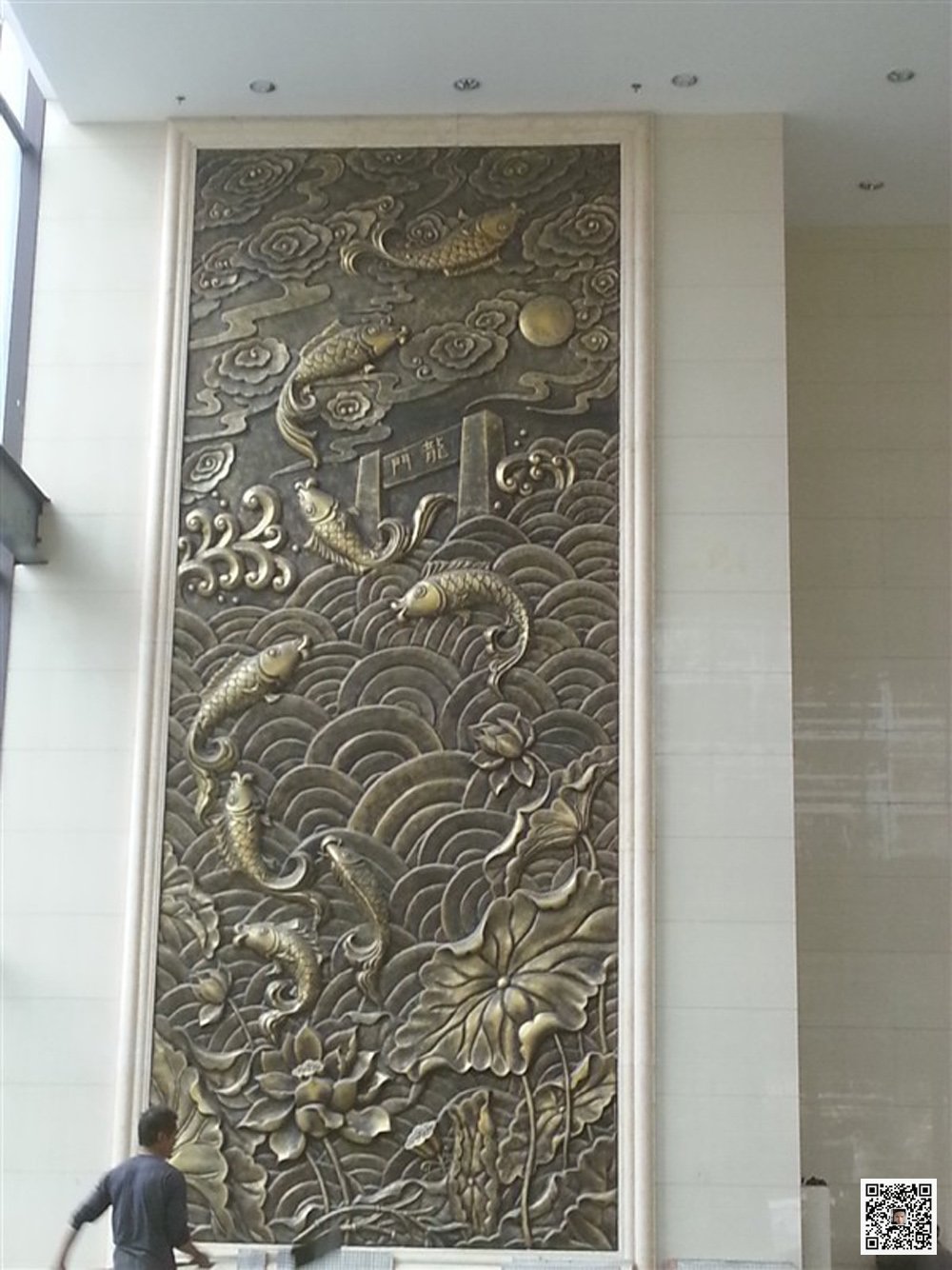 郑州玻璃钢酒店浮雕壁画
